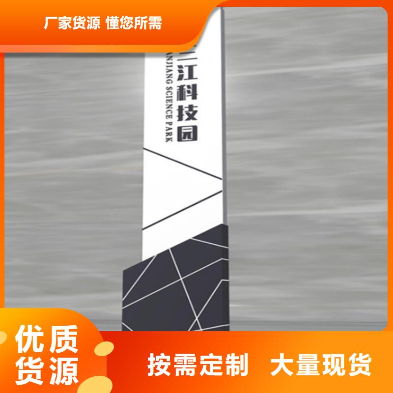 公园停车场导视牌施工团队