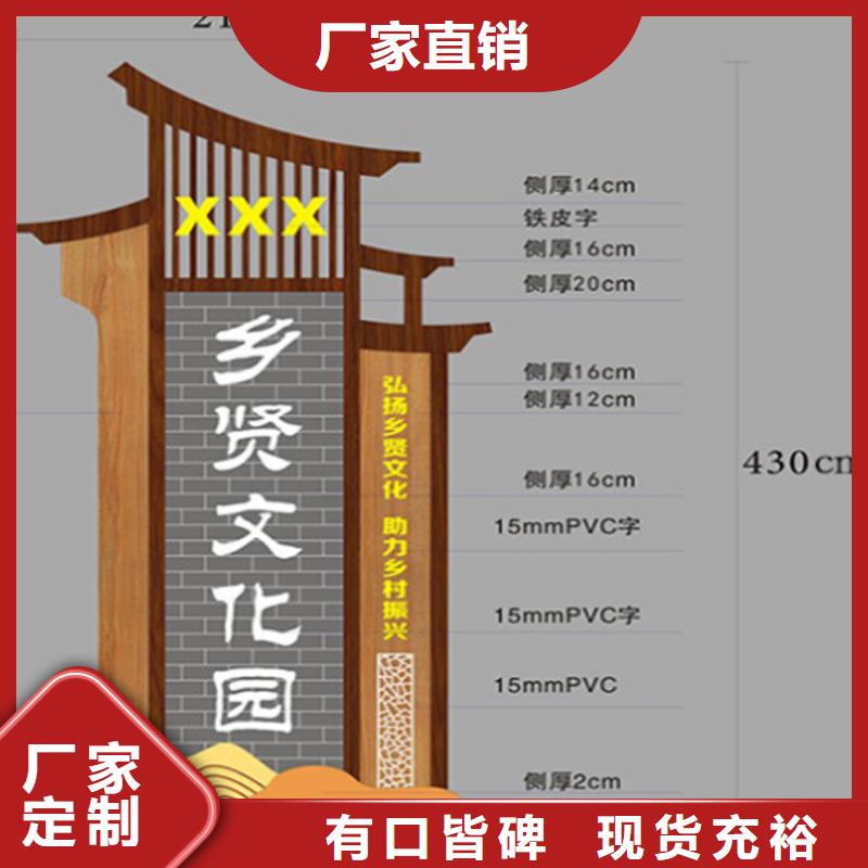 停车场精神堡垒导视牌全国发货
