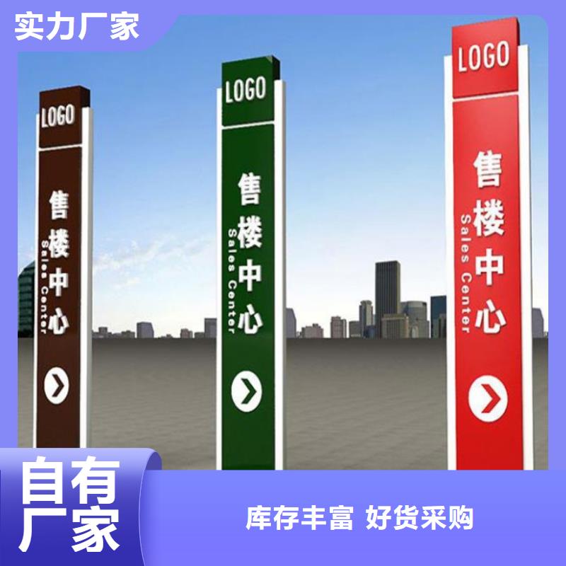 社区精神堡垒导视牌畅销全国
