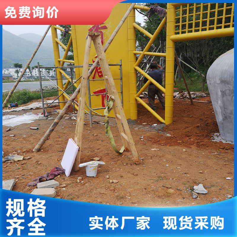 文昌市金属候车亭公交站台品质过关