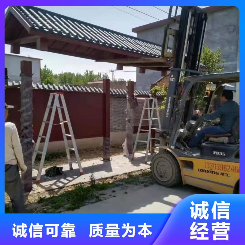 简单候车亭施工团队
