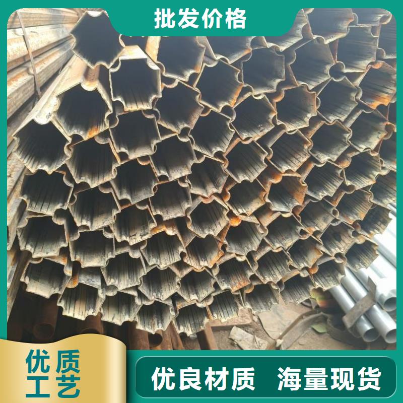 201不锈钢凹槽管圆管来厂考察