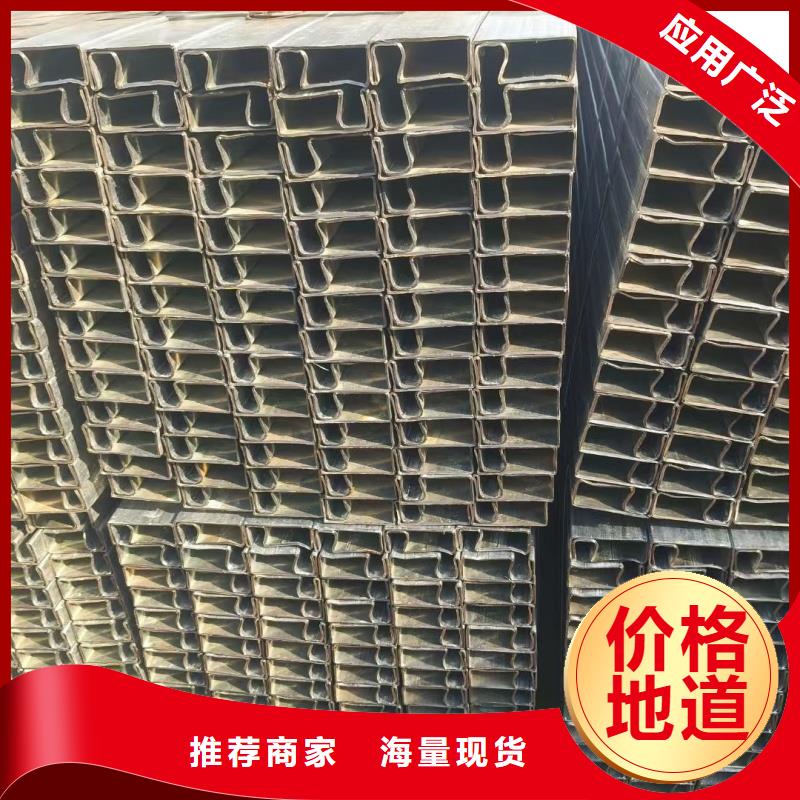 100*100镀锌扇型管数控切割加工