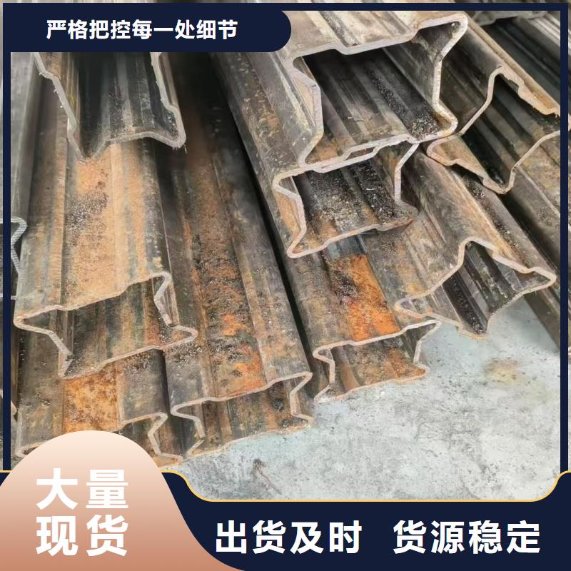 201不锈钢凹槽管圆管来厂考察