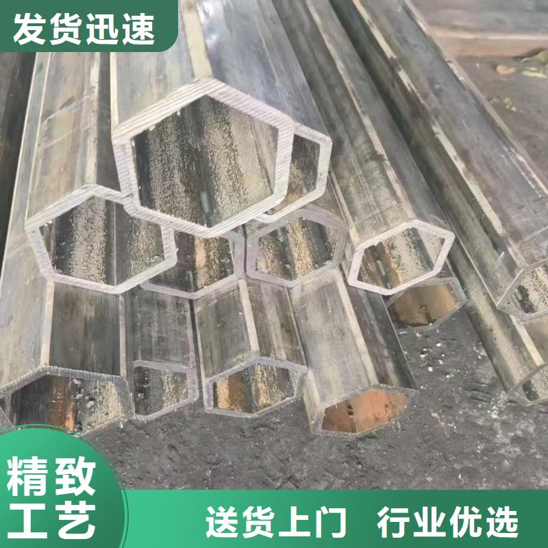 201不锈钢凹槽管圆管来厂考察
