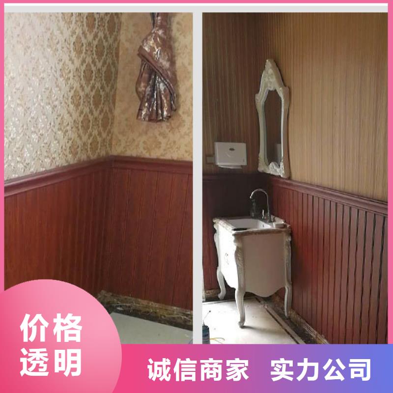 竹木纤维格栅板户外墙板库存齐全厂家直供