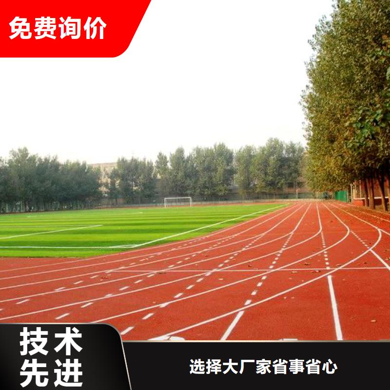 【塑胶跑道硅PU球场快速生产】