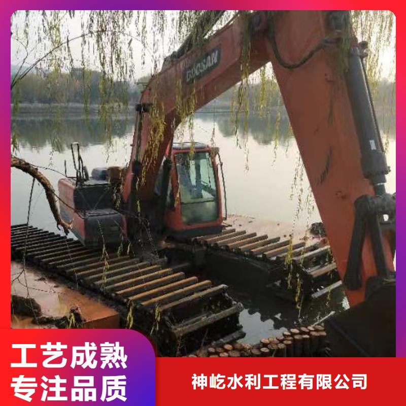 水上挖掘机出租-河道清淤设备品质信得过