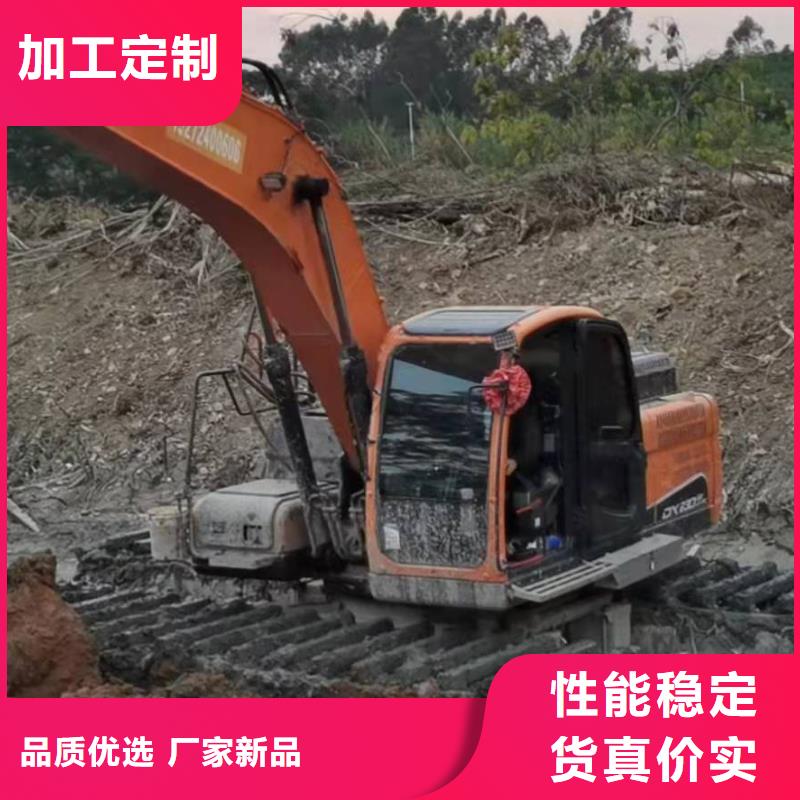 水上干活的挖掘机出租租赁全国配送真实