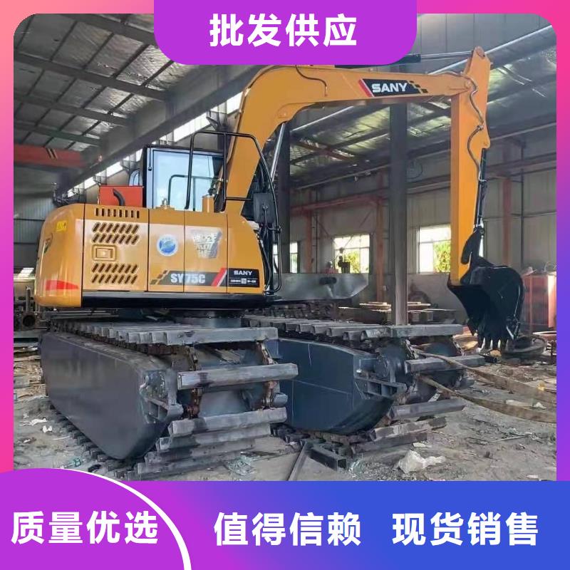 水上挖机出租水上船挖租赁客户信赖的厂家