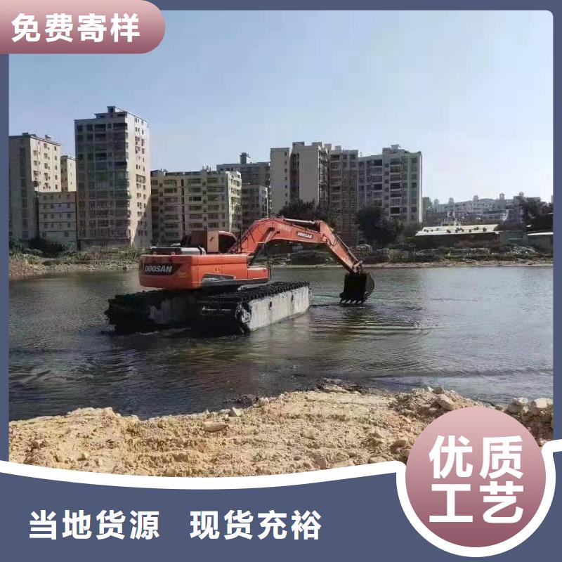 水上挖机出租水上船挖租赁价格透明
