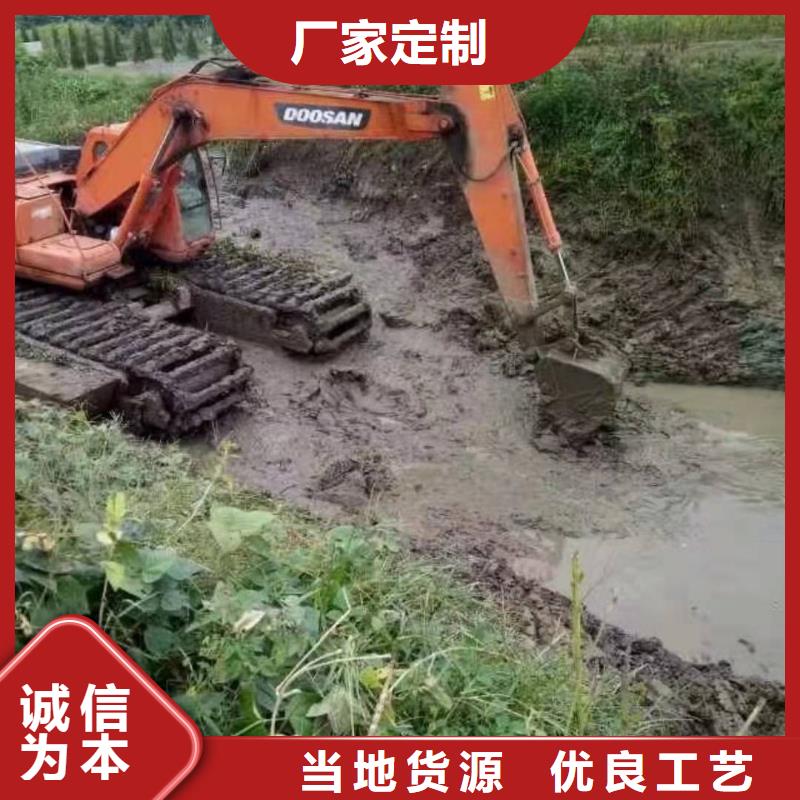 【水上挖机出租】水下挖掘机出租实力雄厚品质保障