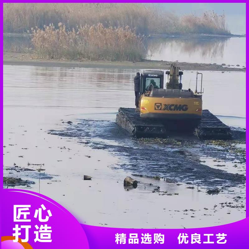 水上挖机出租水上船挖租赁专业生产设备