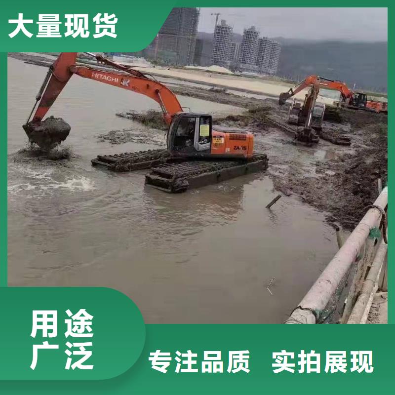 水上挖机出租水上船挖租赁款式多样
