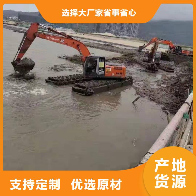 水上挖机出租水下挖掘机出租0中间商差价