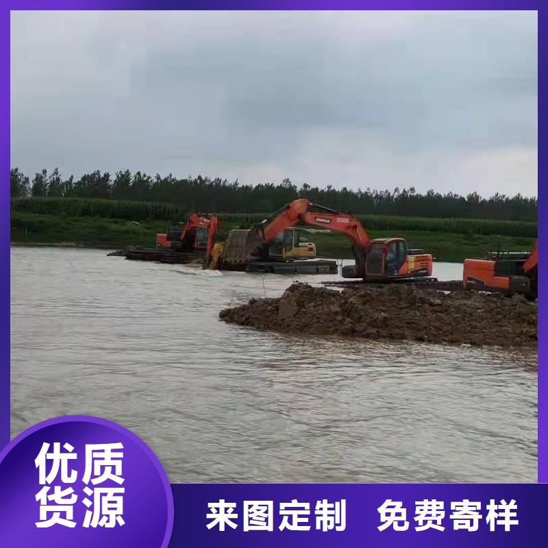 水上挖机出租水上船挖租赁性价比高
