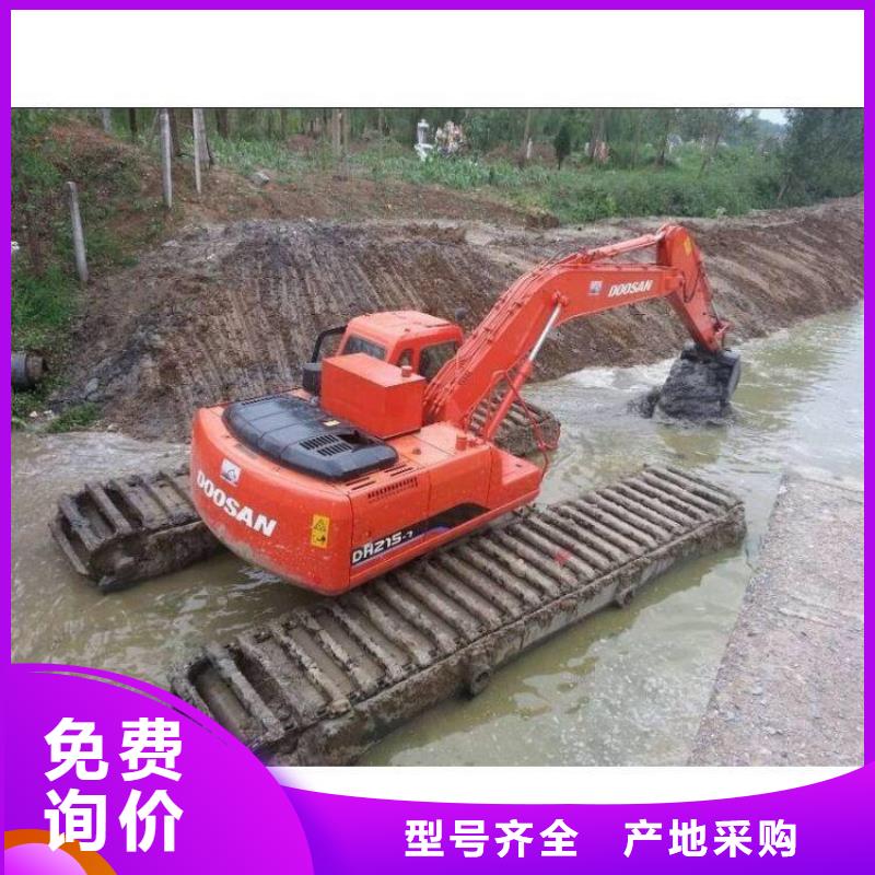 水上挖机出租水上船挖租赁价格透明