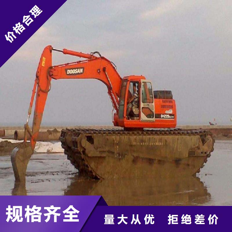 水上挖机出租水上船挖租赁款式多样