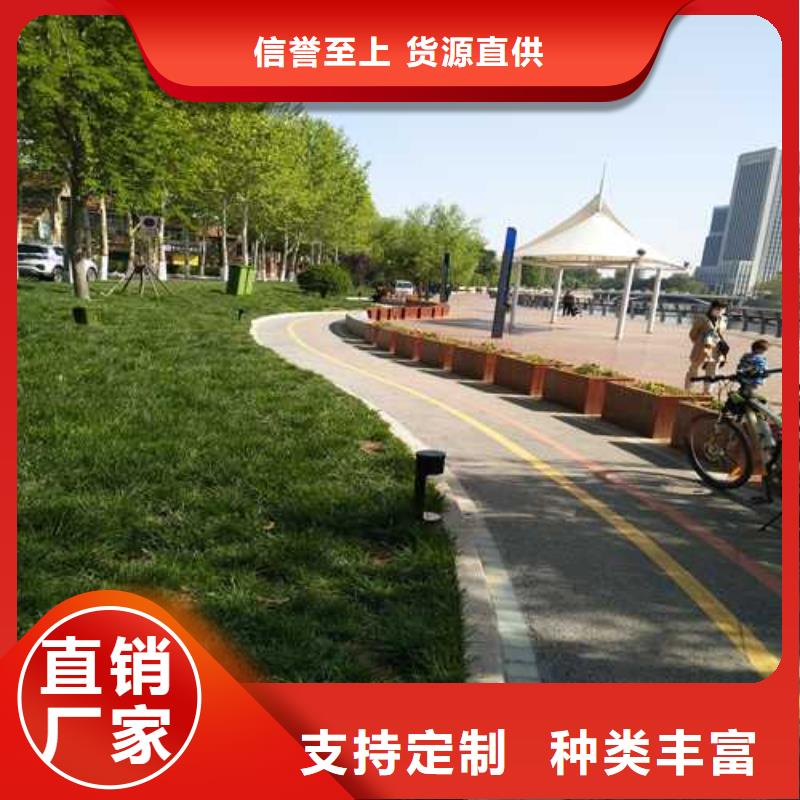 防腐木景观隔离带厂家定制李沧区