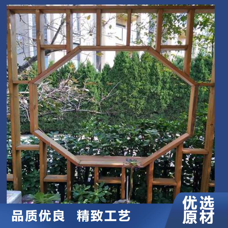防腐木长廊批发价格潍坊市坊子区
