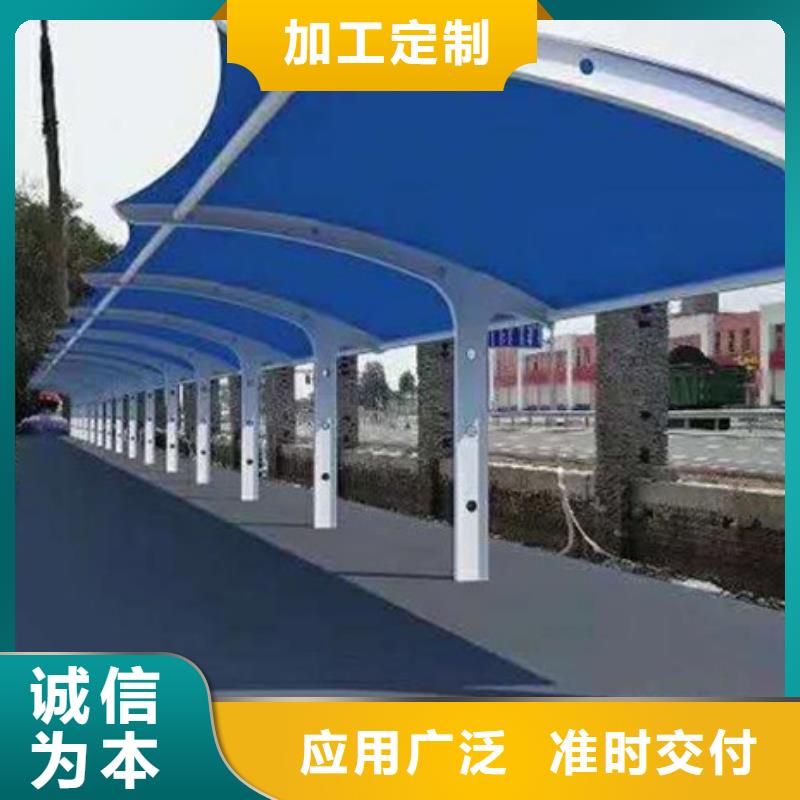 自行车停车棚乡镇候车亭的简单介绍