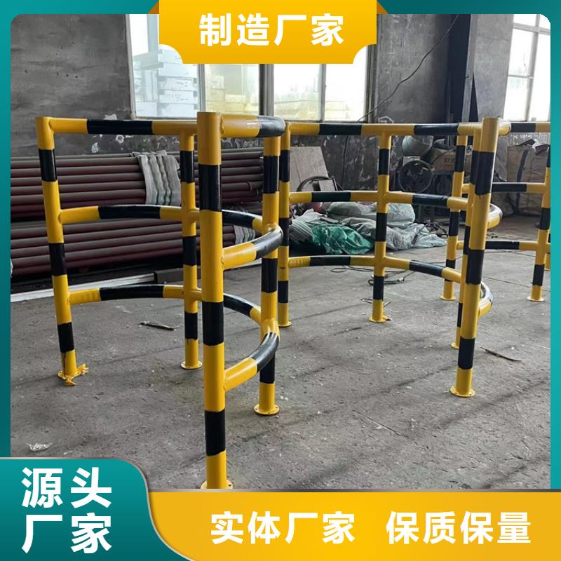 防撞桥梁护栏,碳素钢复合管护栏产品实拍