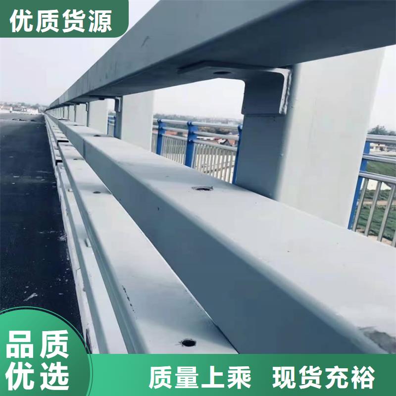 设备齐全支持定制【桥梁防撞护栏】钢板立柱质检严格