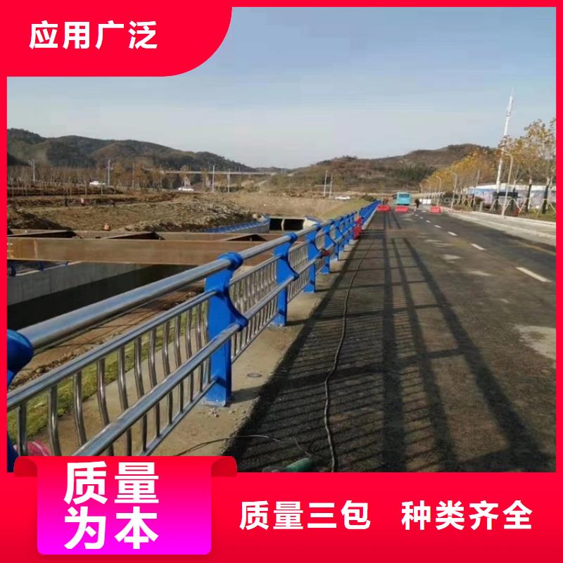 设备齐全支持定制【桥梁防撞护栏】钢板立柱质检严格