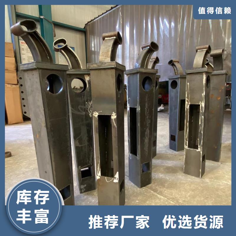 桥梁灯光防护栏杆来厂实地考察