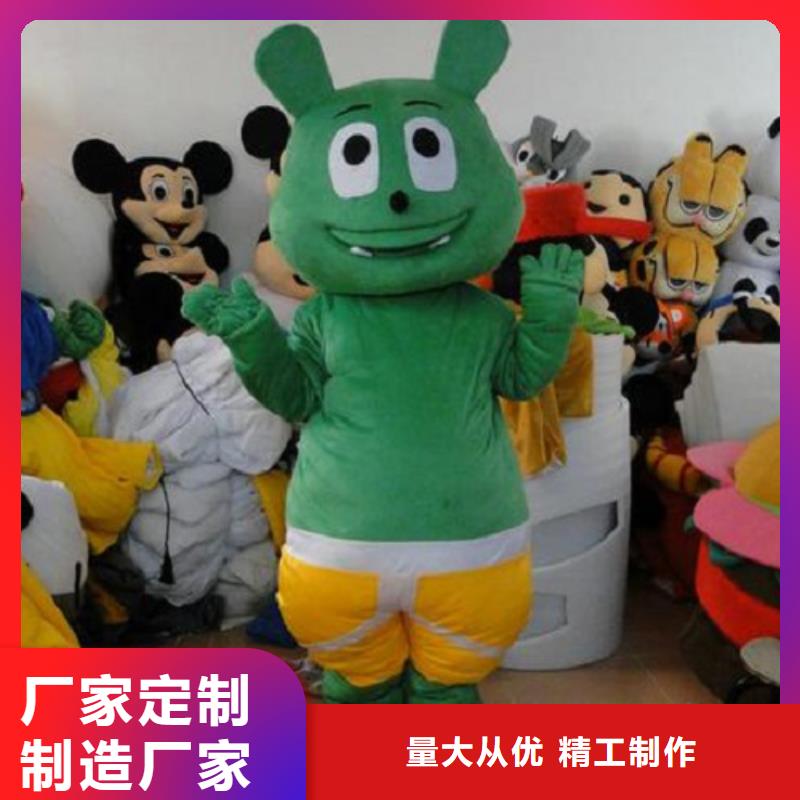 卡通行走人偶服装定制厂家,毛绒公仔规格多