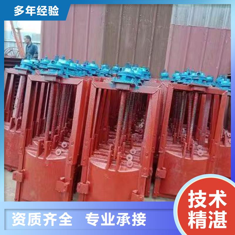 渠道闸门-镶铜双向铸铁闸门智能