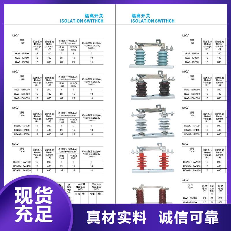 高压隔离开关六氟化硫断路器口碑好实力强