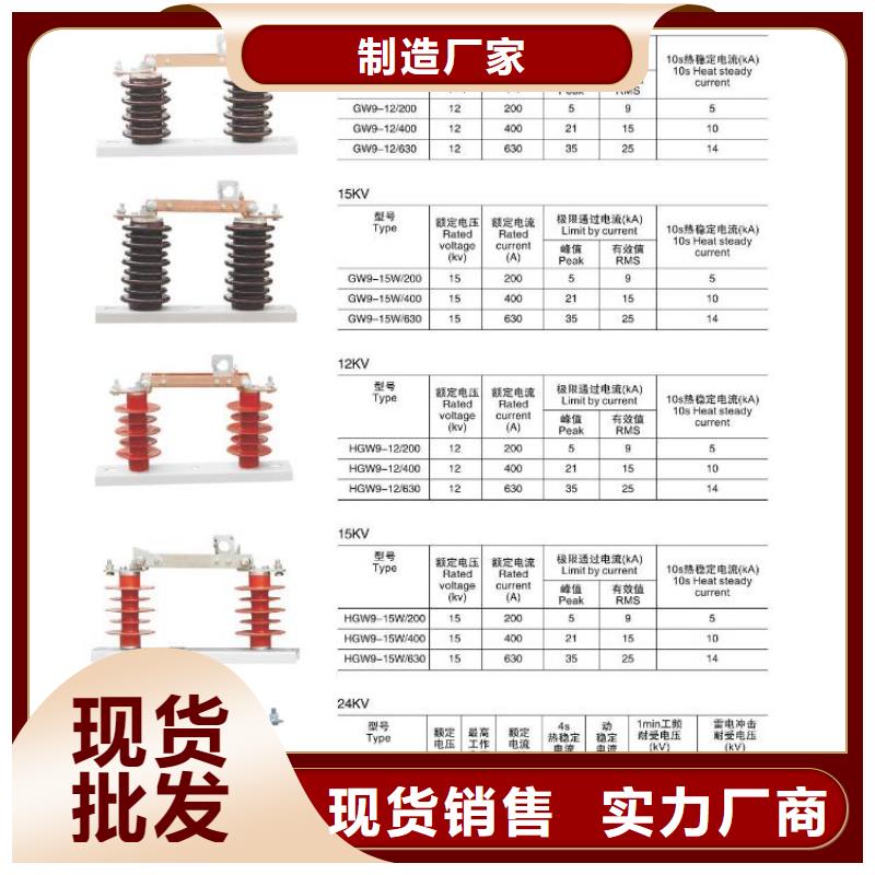 高压隔离开关产地货源