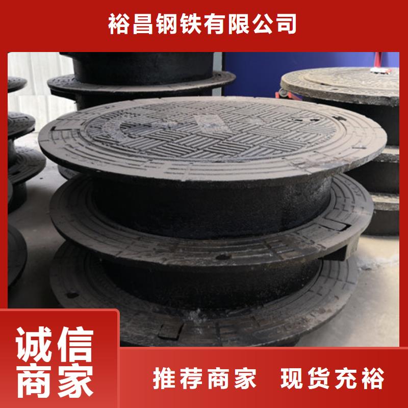 800*1000球墨铸铁圆卡簧井盖正规厂家