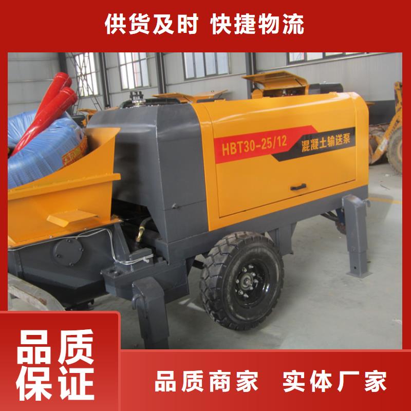 二次结构混凝土小型输送泵实体大厂