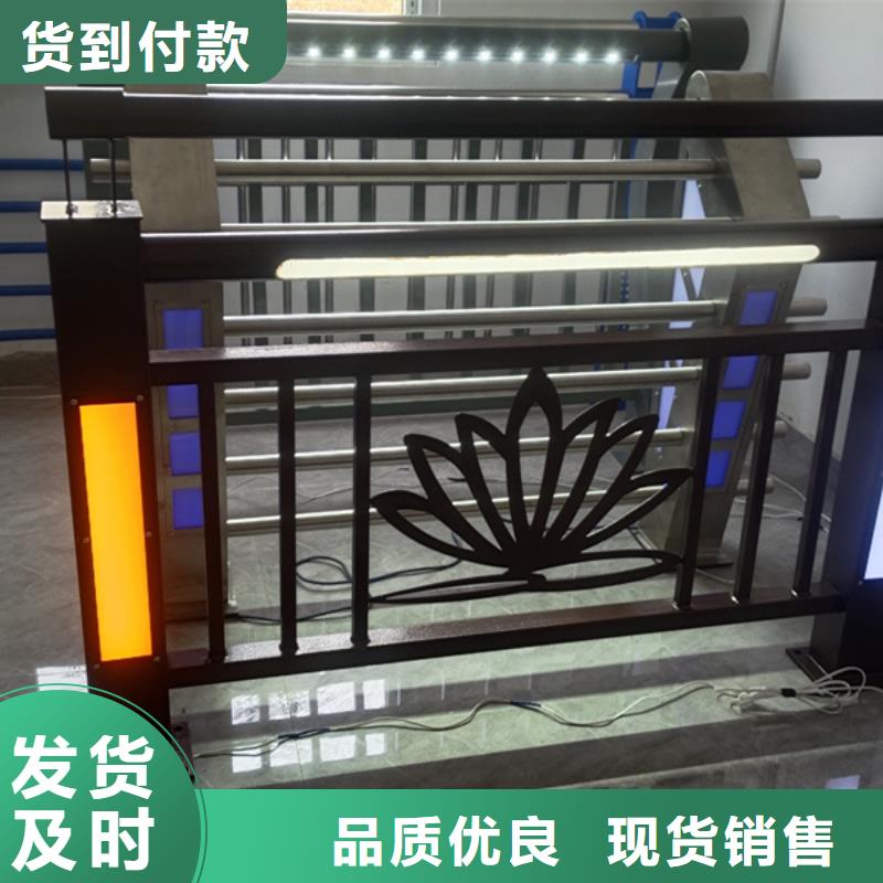 灯光护栏热镀锌立柱现货销售