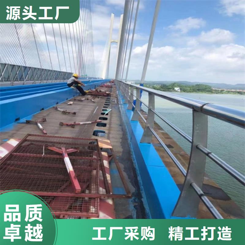 桥梁护栏【热镀锌立柱】源头实体厂商