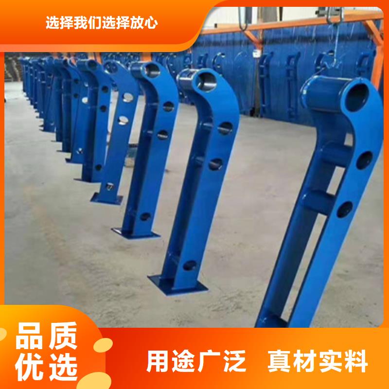 桥梁护栏立柱_防撞护栏立柱严谨工艺
