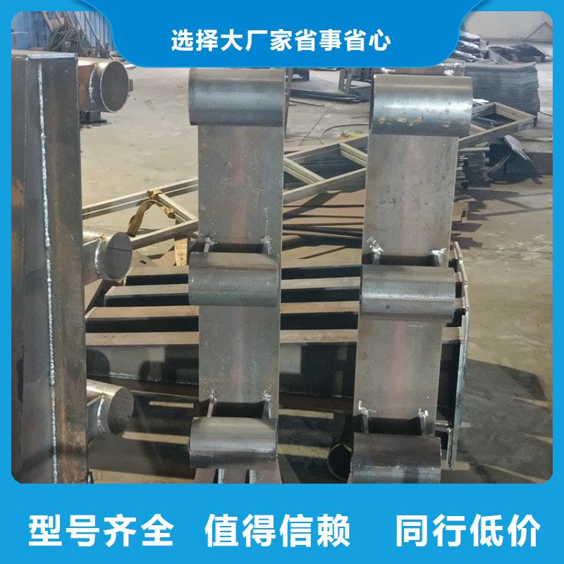 桥梁护栏立柱外覆不锈钢复合管厂家直营