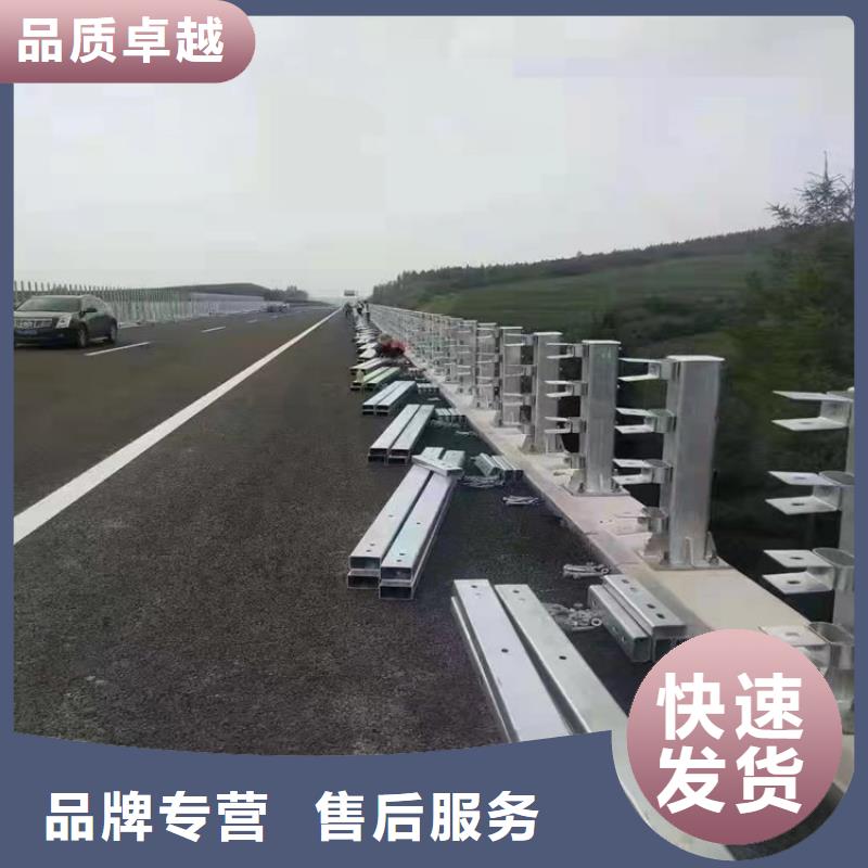 桥梁护栏立柱外覆不锈钢复合管厂家直营