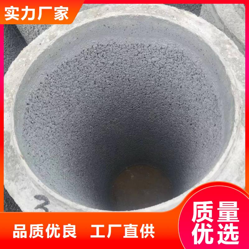 无砂管水泥透水管用心制作