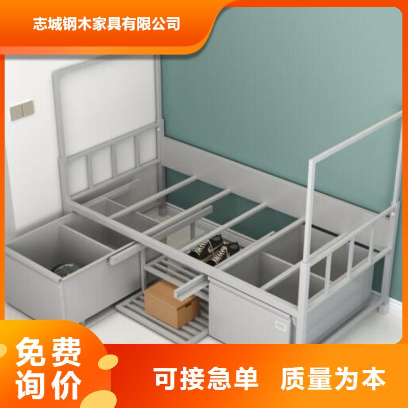县单人床铁床学生宿舍公寓床