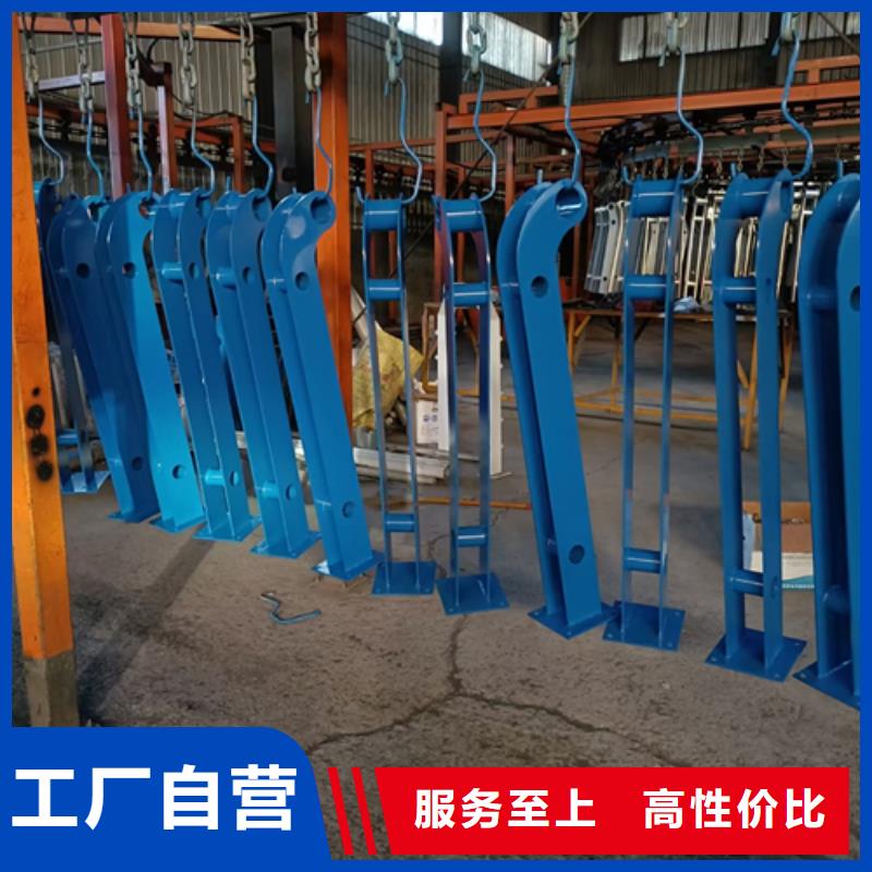 护栏立柱-不锈钢复合管护栏厂家今年新款