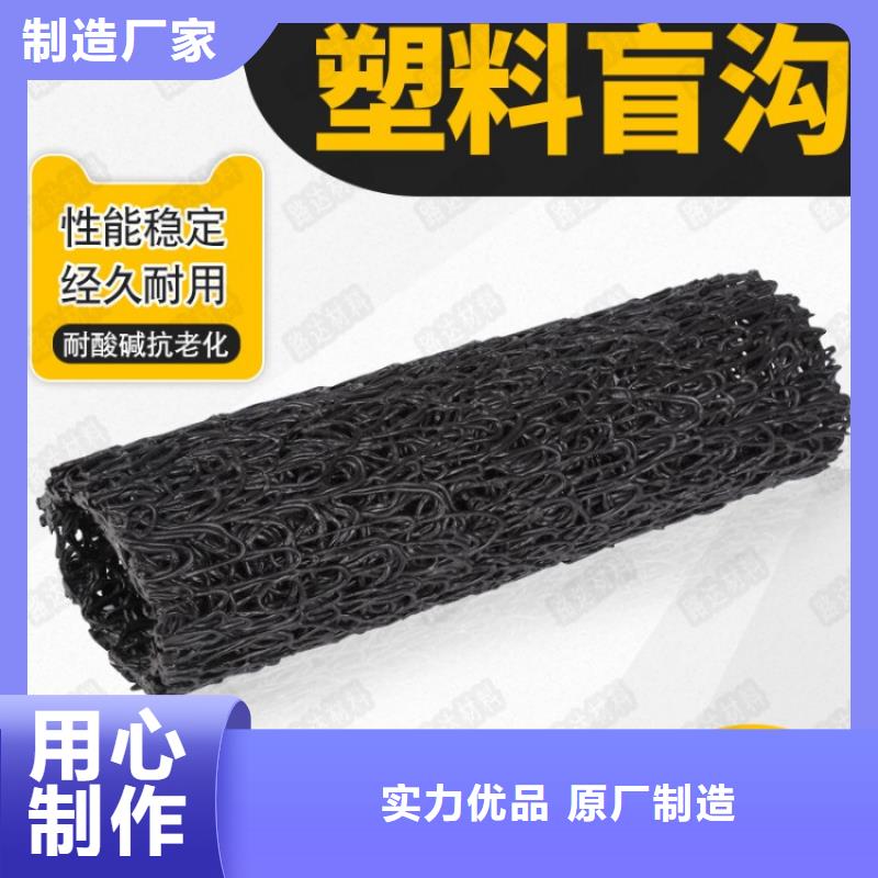 塑料盲沟土工格栅源头厂家来图定制