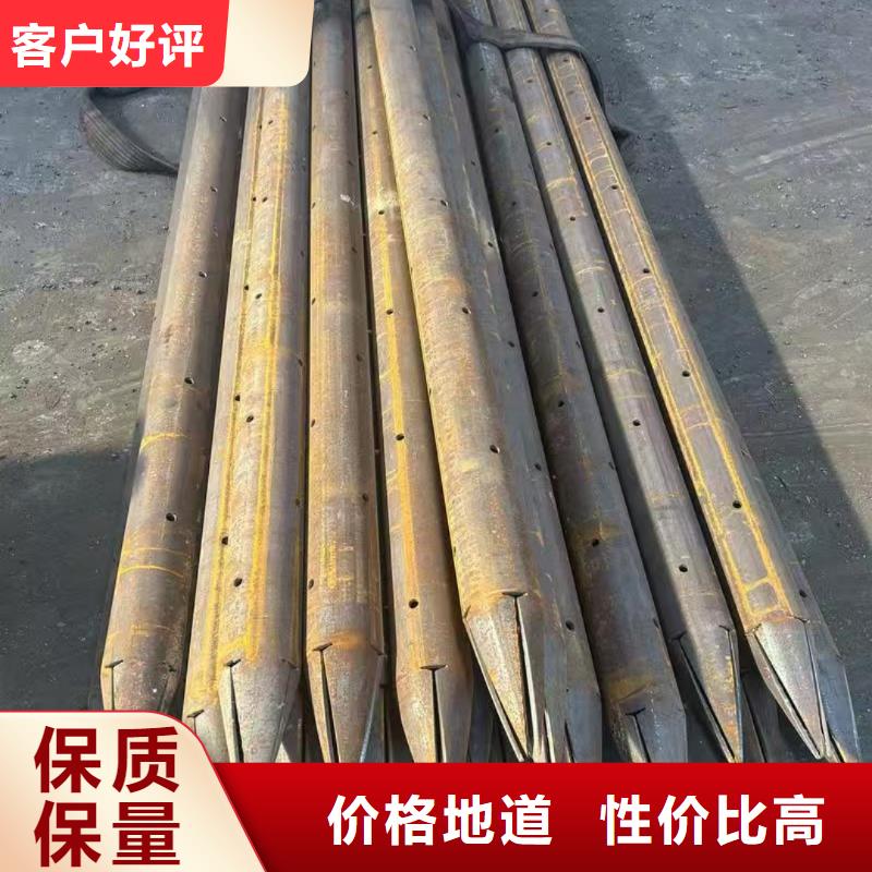 空心注浆管安装