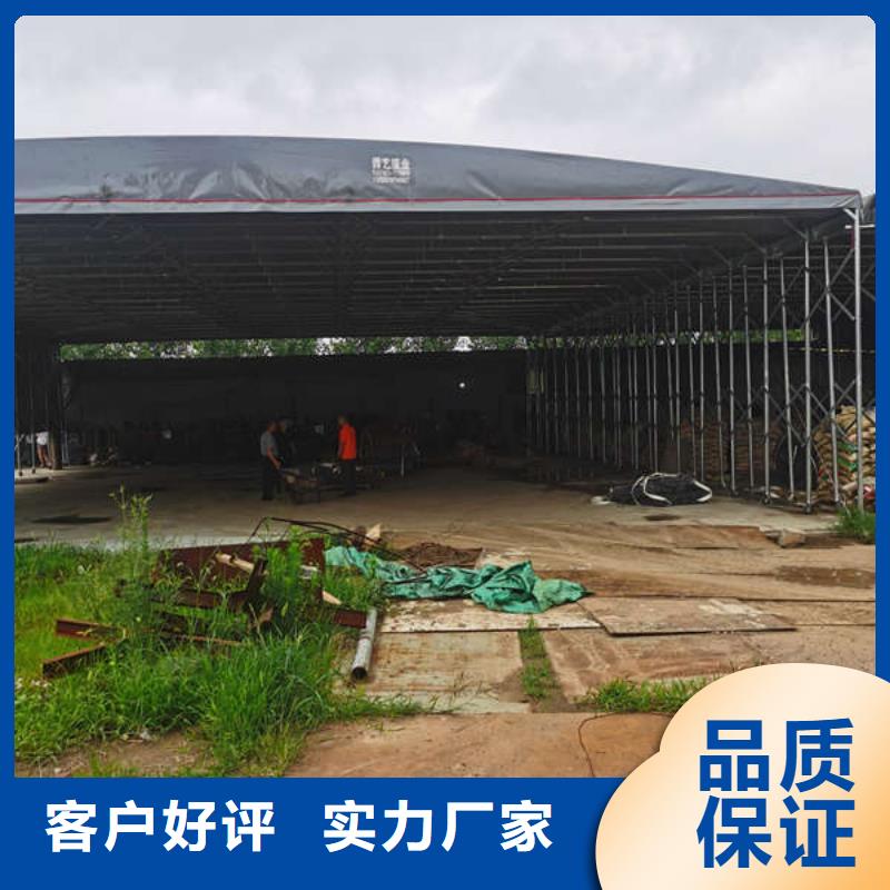推拉雨棚实体大厂