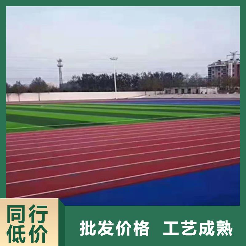 蓝球场施工全塑型塑胶跑道老品牌厂家