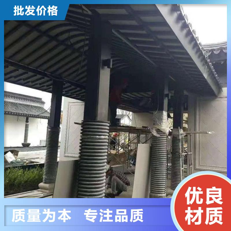 铝代木古建廊桥中式庭院技术先进