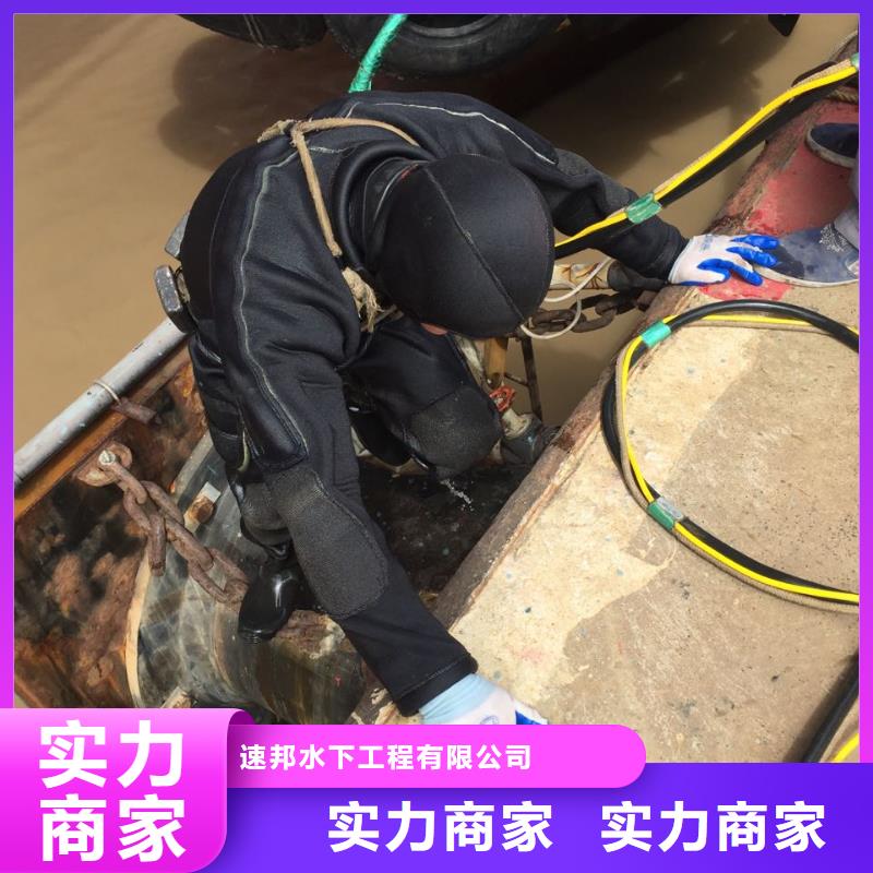 水下安装更换拦污栅
