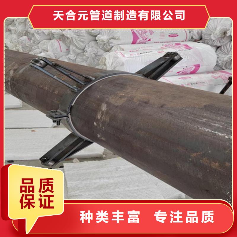 钢套钢岩棉保温管钢套钢保温管厂家工厂采购